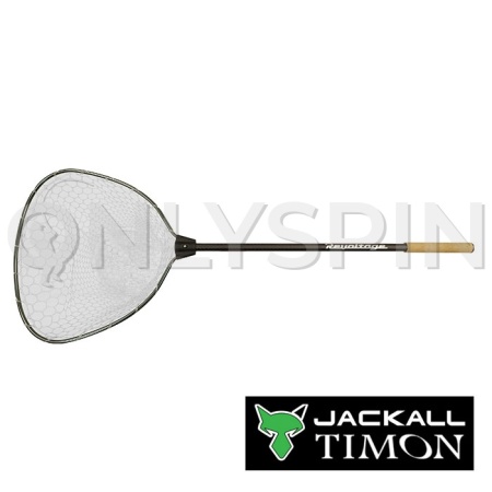 Подсак Jackall Timon Revoltage Rubber Landing Net 80cm clear